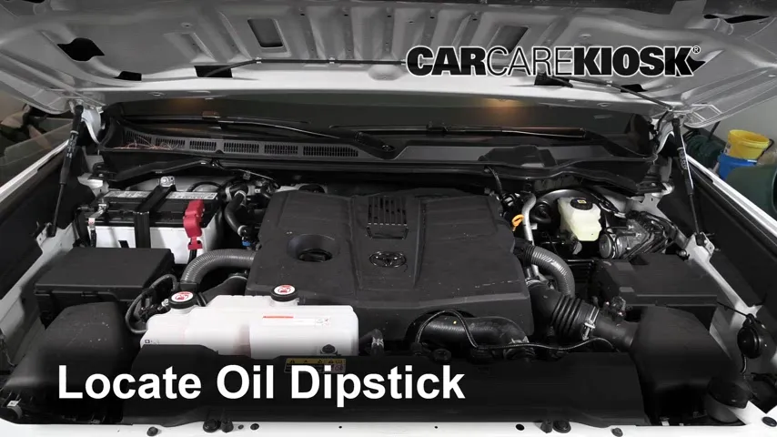 2022 Toyota Tundra SR 3.4L V6 Turbo Huile Vérifier le niveau de l'huile